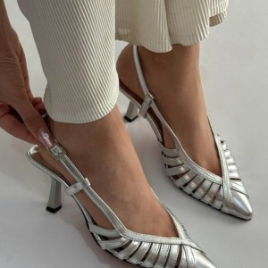 صندل پاشنه هزار بند 4454