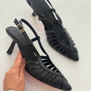 صندل پاشنه هزار بند 4454