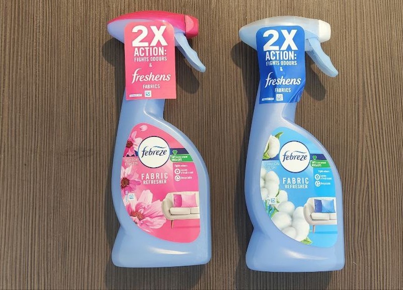 اسپری خوشبو کننده پارچه و الیاف فبرز