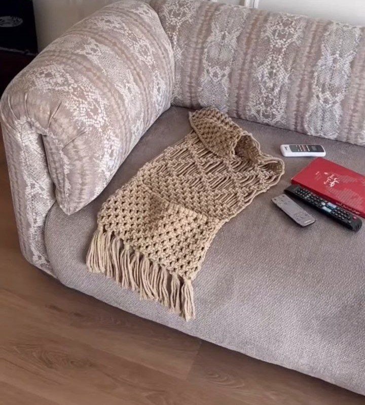 جا کنترل و کتاب مکرومه دست بافت