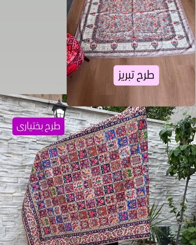 روفرشی و رومیزی طرح سنتی