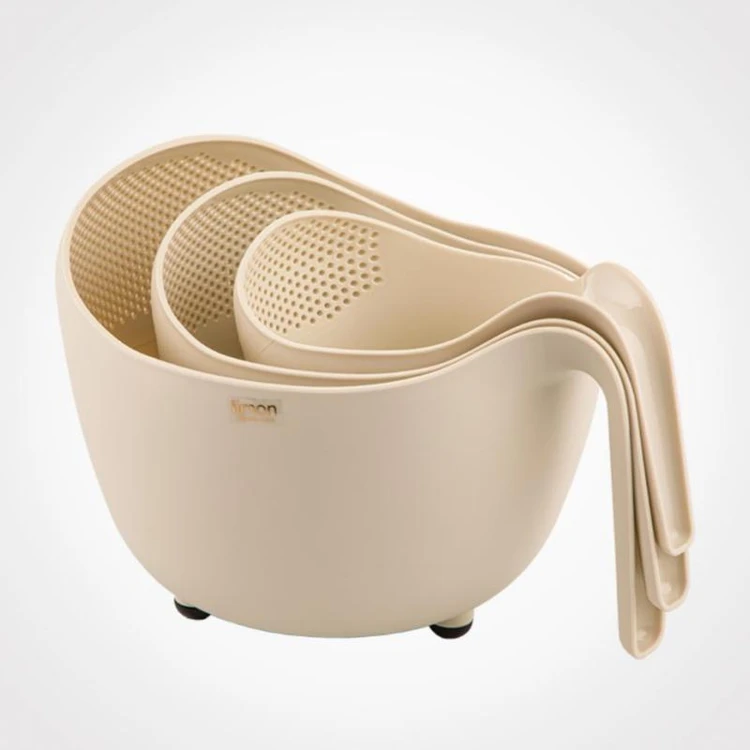 ست برنج شوی دسته دار لیمون