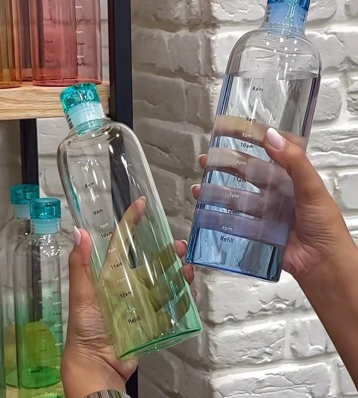 بطری آب پیرکس شفاف