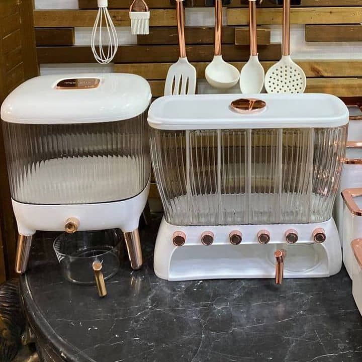 جای حبوبات و برنج پایه دار