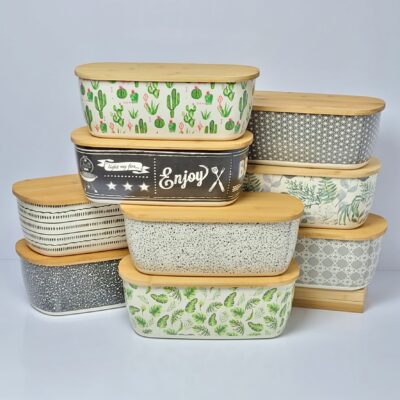 جانون درب چوبی بامبو