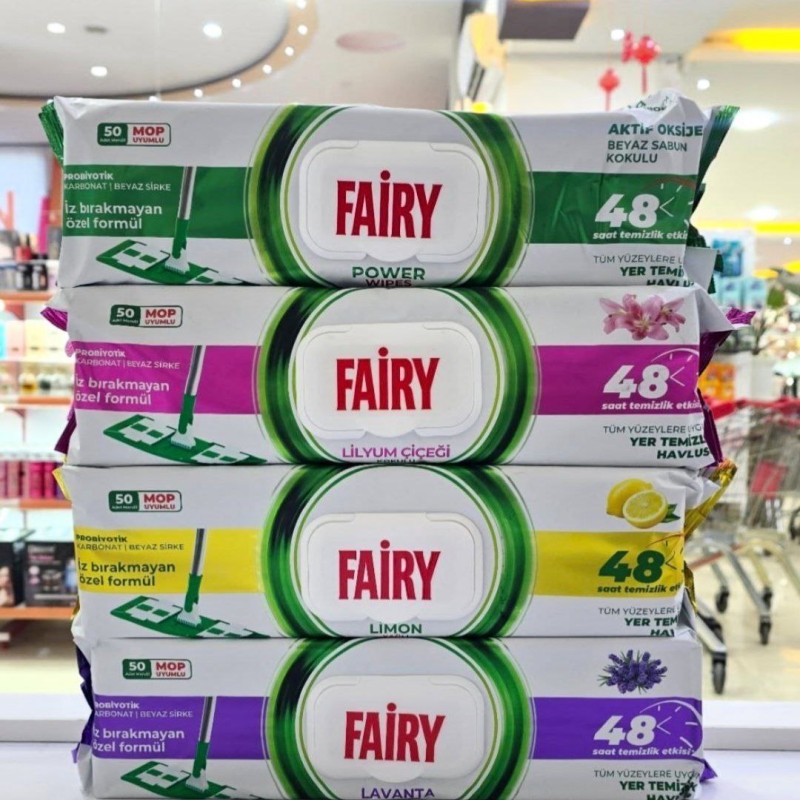 دستمال مرطوب مخصوص تی فیری