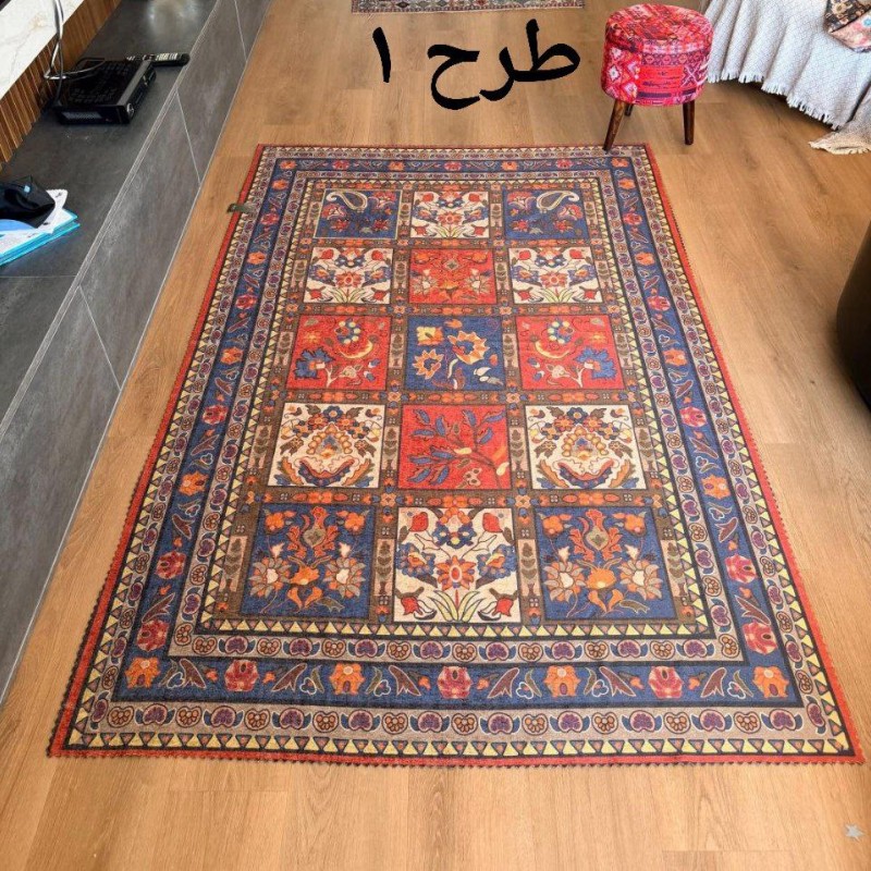 روفرشی و زیرسفره مخمل شنل ۳ متری