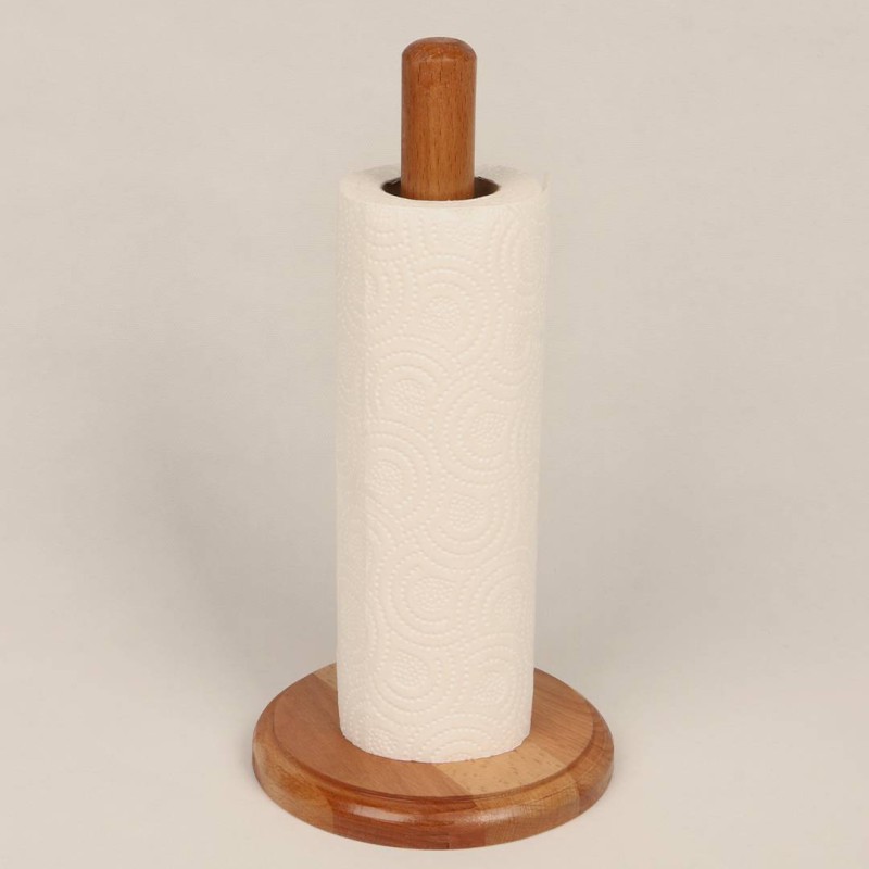 استند دستمال رولی چوبی (طراحی مینیمال)