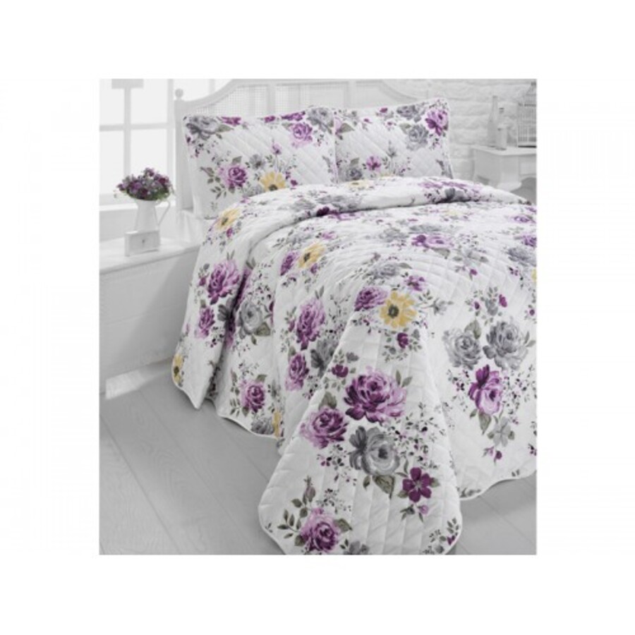 ست لحاف پنبه دوزی تکنفره 2تکه مدل barcelona v2