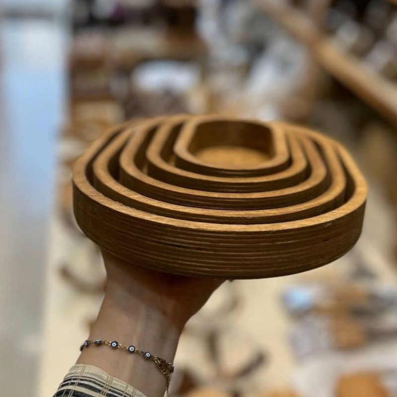 ست چوبی پنج تکه