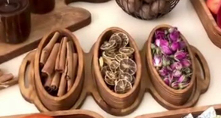 اردوخوری چوبی سه عددی