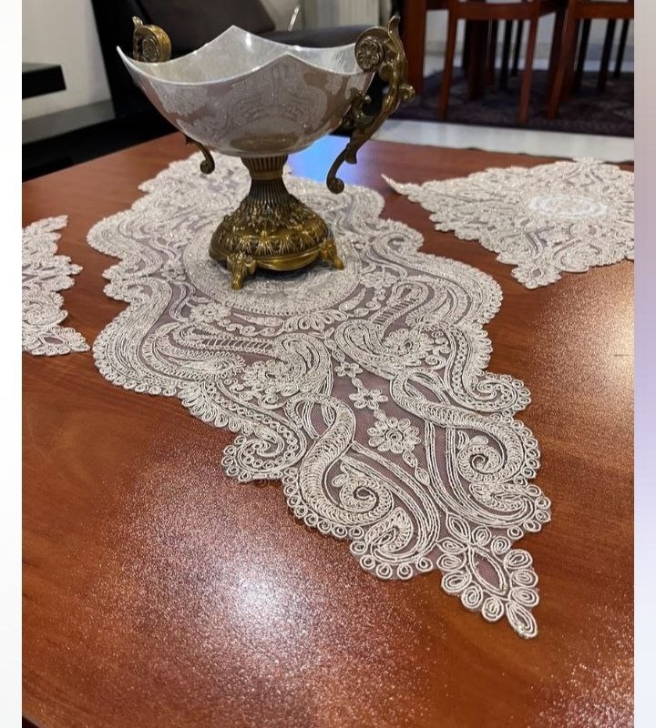 رومیزی سه تکه ترک