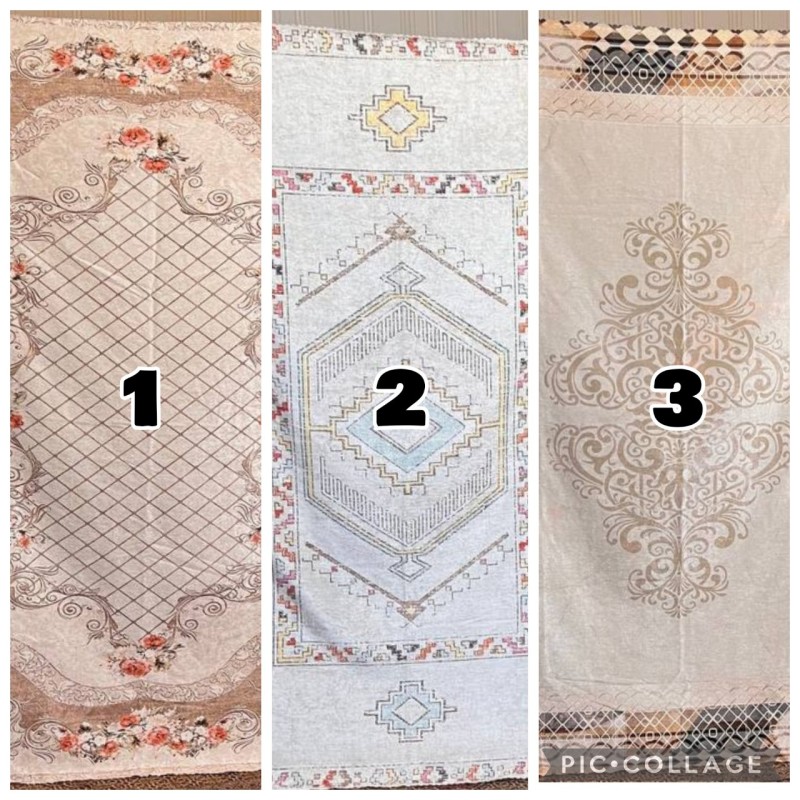 رومیزی مخمل شنل