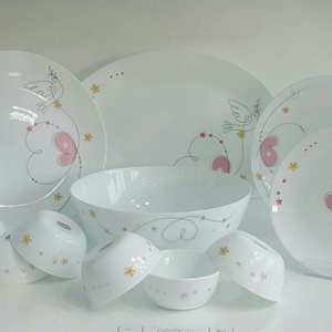 سرویس غذاخوری 26 پارچه لاوین صورتی (فرانسوا)