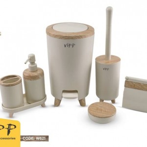 ست سرویس بهداشتی ۷ پارچه ارس مدل پدال دار