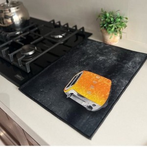 آبگیر و زیر بشقابی مخمل