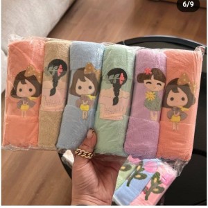 پک ٦ عددی حوله نانو گلدوزی