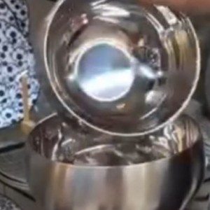 ست چهارعددی کاسه استیل دوجداره ٣٠٤