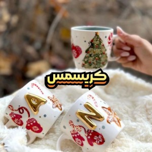 ماگ دسته دار سرامیکی مدل حروف