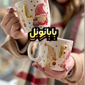 ماگ دسته دار سرامیکی مدل حروف