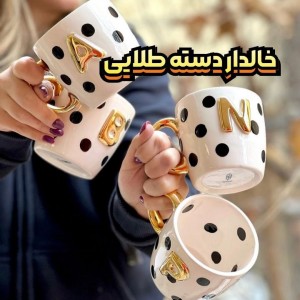 ماگ دسته دار سرامیکی مدل حروف