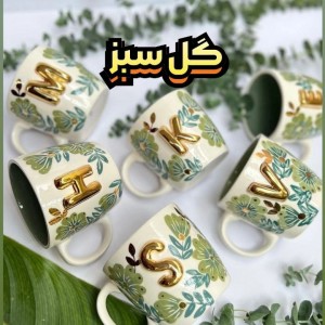 ماگ دسته دار سرامیکی مدل حروف جدید
