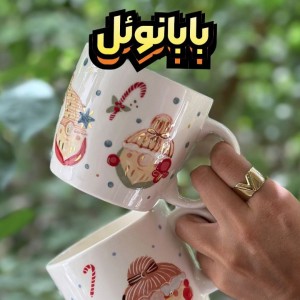 ماگ دسته دار سرامیکی مدل حروف جدید
