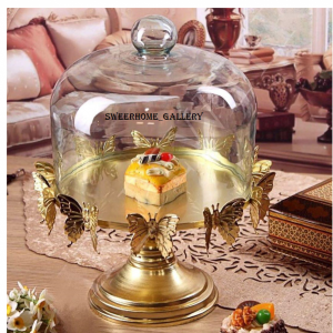 ظرف کاپ کیک پروانه طلایی