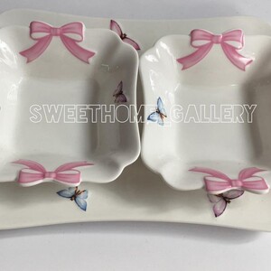 اردو خوری 3 پارچه طرح پاپیون و گل