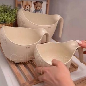 ست برنج شوی دسته دار لیمون