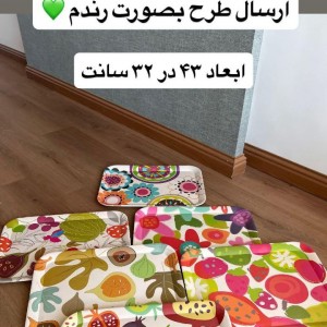 سینی بامبو مستطیل بزرگ بدون دسته 43*32