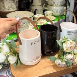 جا قاشق زیره دار دسته چرم