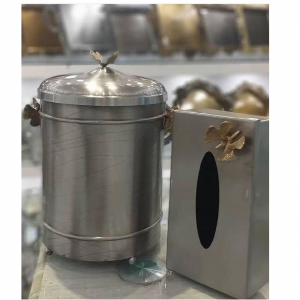 سطل و جادستمال پیوتر درب دار