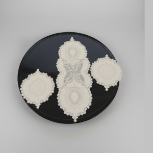 ست رومیزی طرح بهار