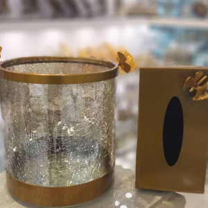 سطل و جادستمال ترکدار آنتیک