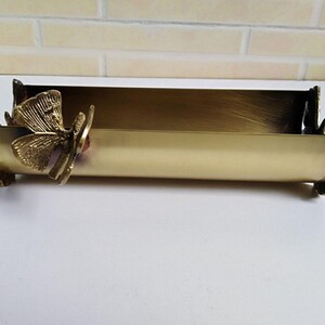 جا قاشقی برنجی پروانه