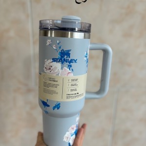 ماگ دسته دار استنلی مدل گلدار