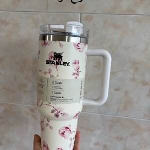 ماگ دسته دار استنلی مدل گلدار