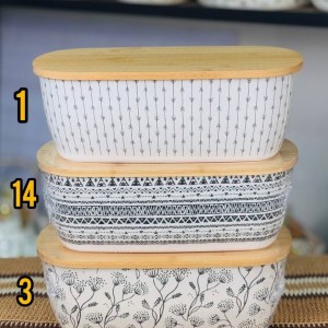 جانون درب چوبی بامبو