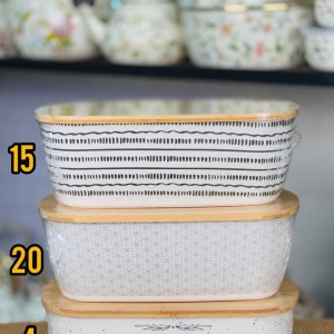 جانون درب چوبی بامبو