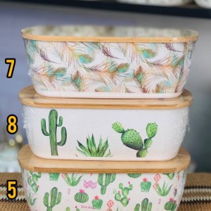 جانون درب چوبی بامبو