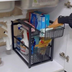 جا پیازی کشویی دوطبقه