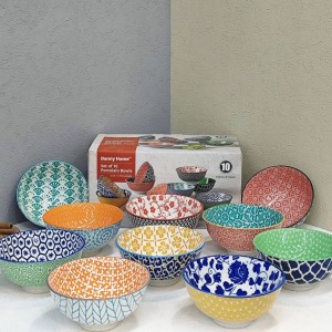 پک کادویی ده تایی پیاله دنی هوم