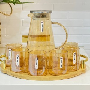 ست پارچ و لیوان پیرکس برند دلی