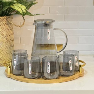 ست پارچ و لیوان پیرکس برند دلی