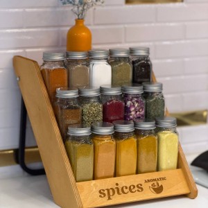 استند چوبی ادویه 15 عددی