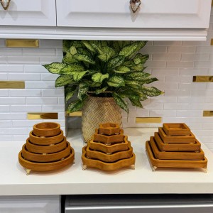 ست پذیرایی چوبی پنج تکه