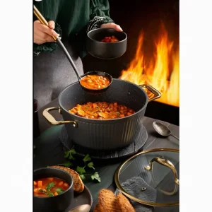 سرویس قابلمه و تابه گرانیتی 11 پارچه کی زد پی مدل آلما