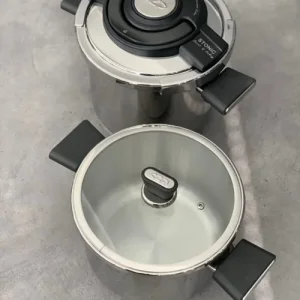 زودپز دوقلو استیل ۵و۷ لیتر کی زد پی kzp