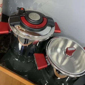 زودپز دوقلو استیل ۵و۷ لیتر کی زد پی kzp